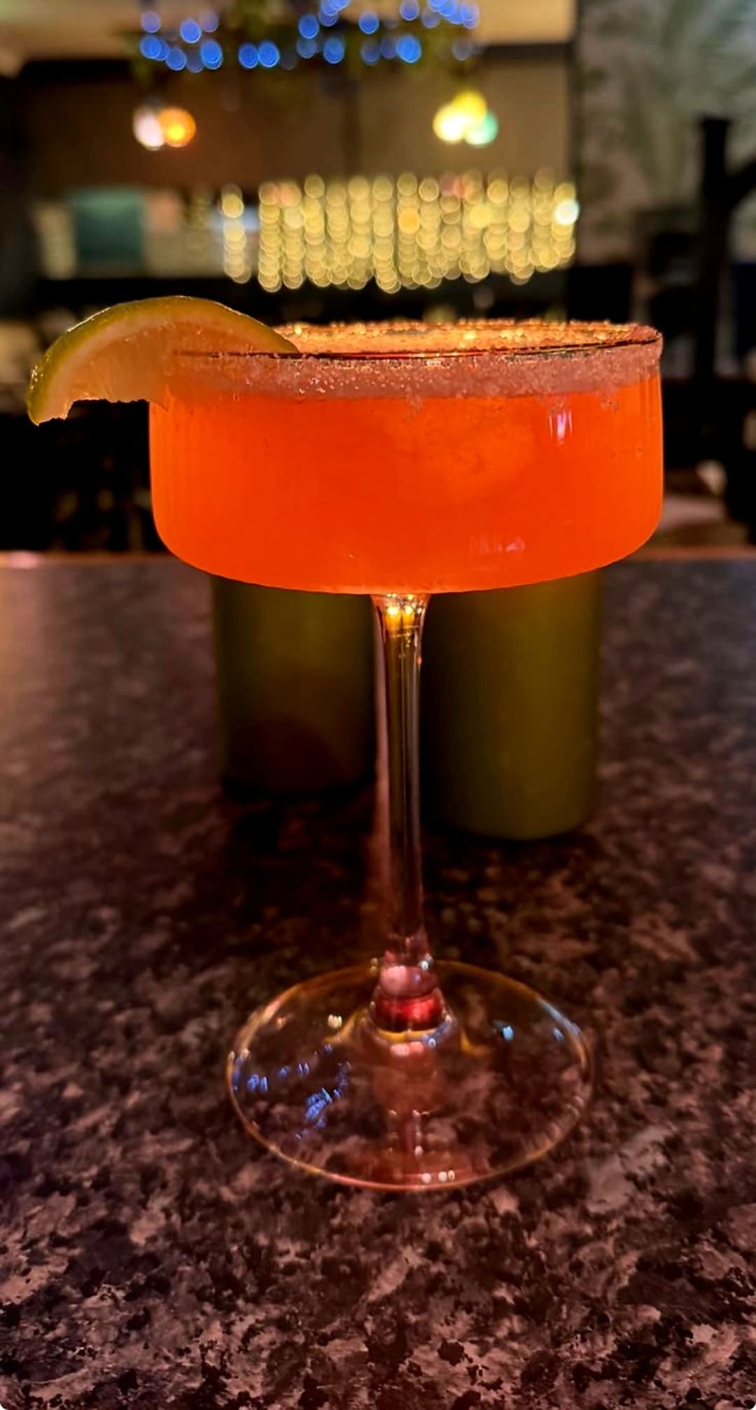 Drink served at Enfes Restaurant in Sunderland